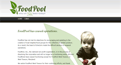 Desktop Screenshot of foodpool.org
